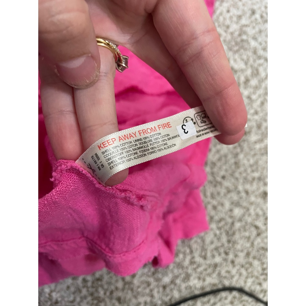 Free People Seraina Maxi Dress In Pink Size Small Bohemian Feminine European - Picture 12 of 12